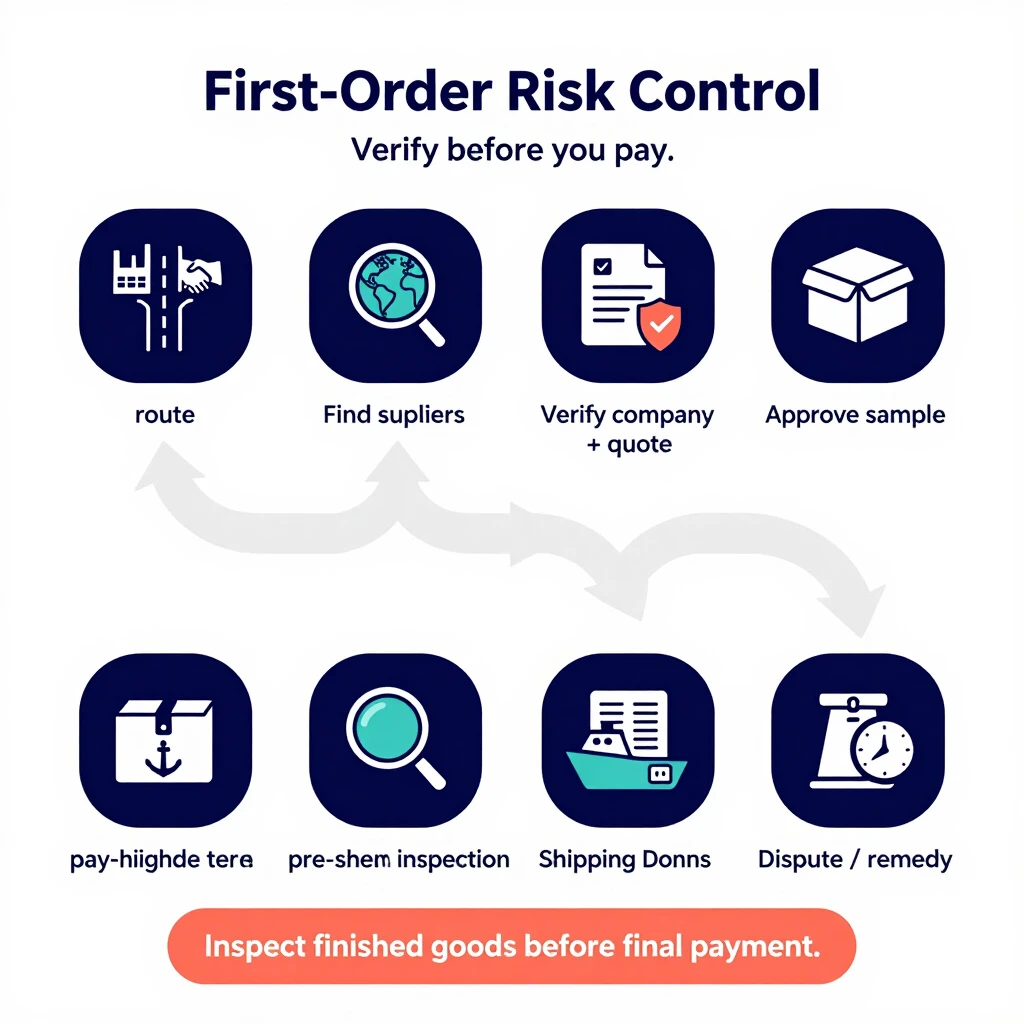 Sourcing from China for Beginners: The First-Order Process That Limits Risk